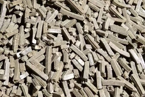 Plant waste briquettes for biomass fuel use