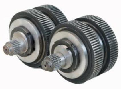 Pellet machine press roller assembly