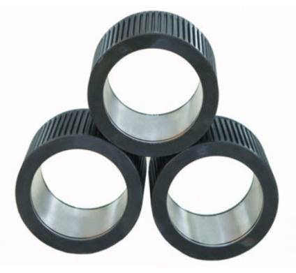 Pellet machine press roller belt