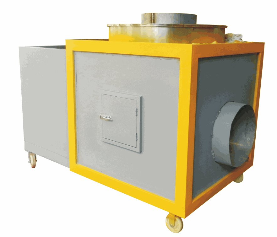 Biomass burner for industrial boiler applications