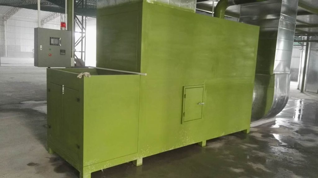 Biomass hot air furnace for industrial drying applications