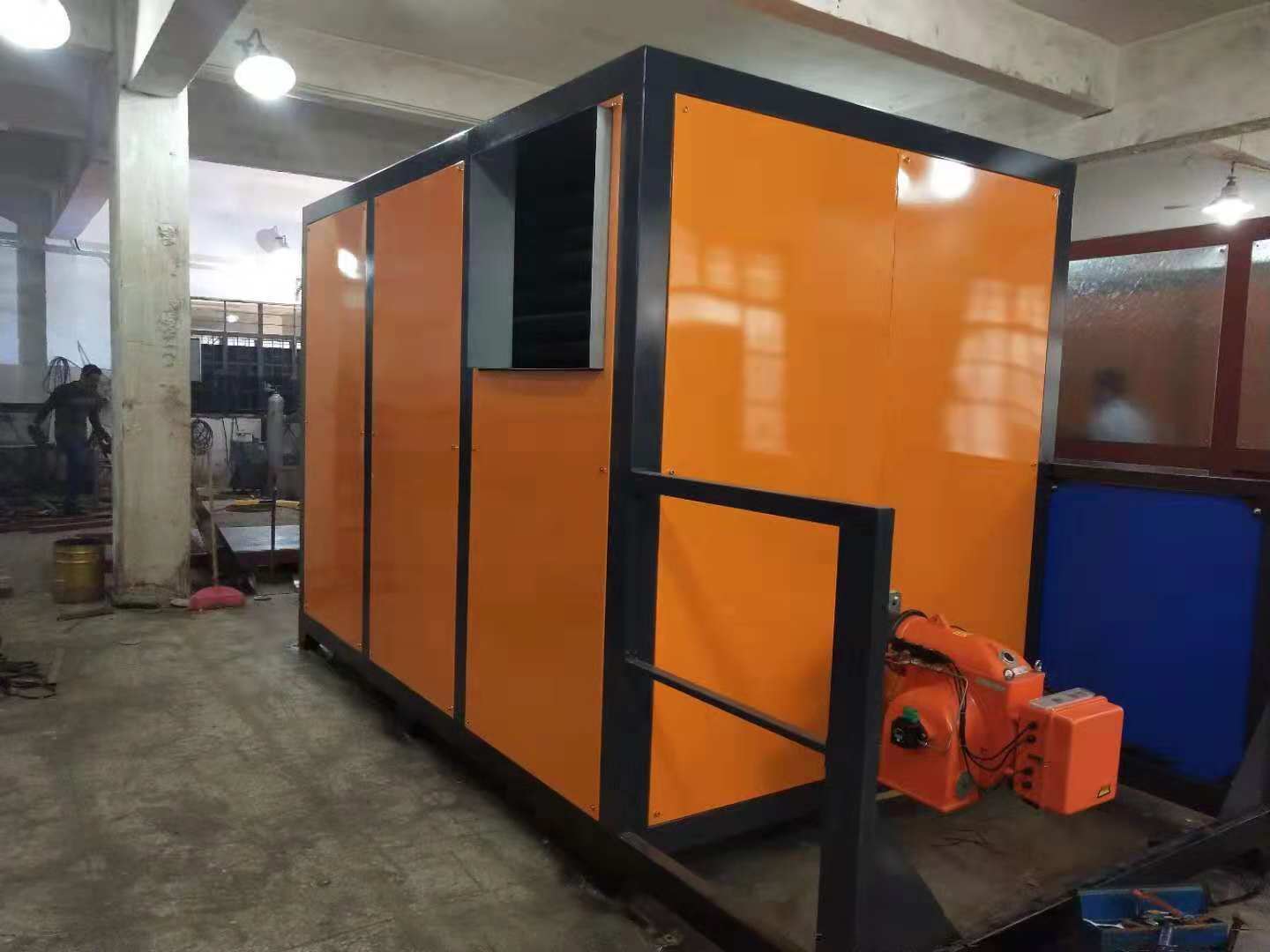 Biomass hot air furnace equipment detail