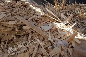 Wood chips for biomass pellet production
